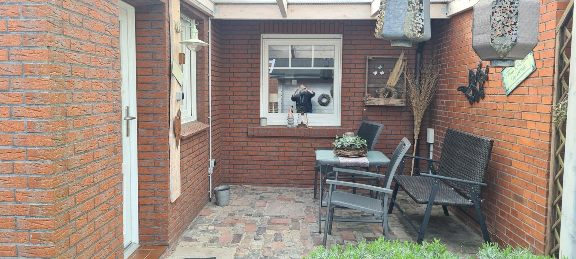 Ferienwohnung Lotta's Ferienhäuschen Emden Exterior foto