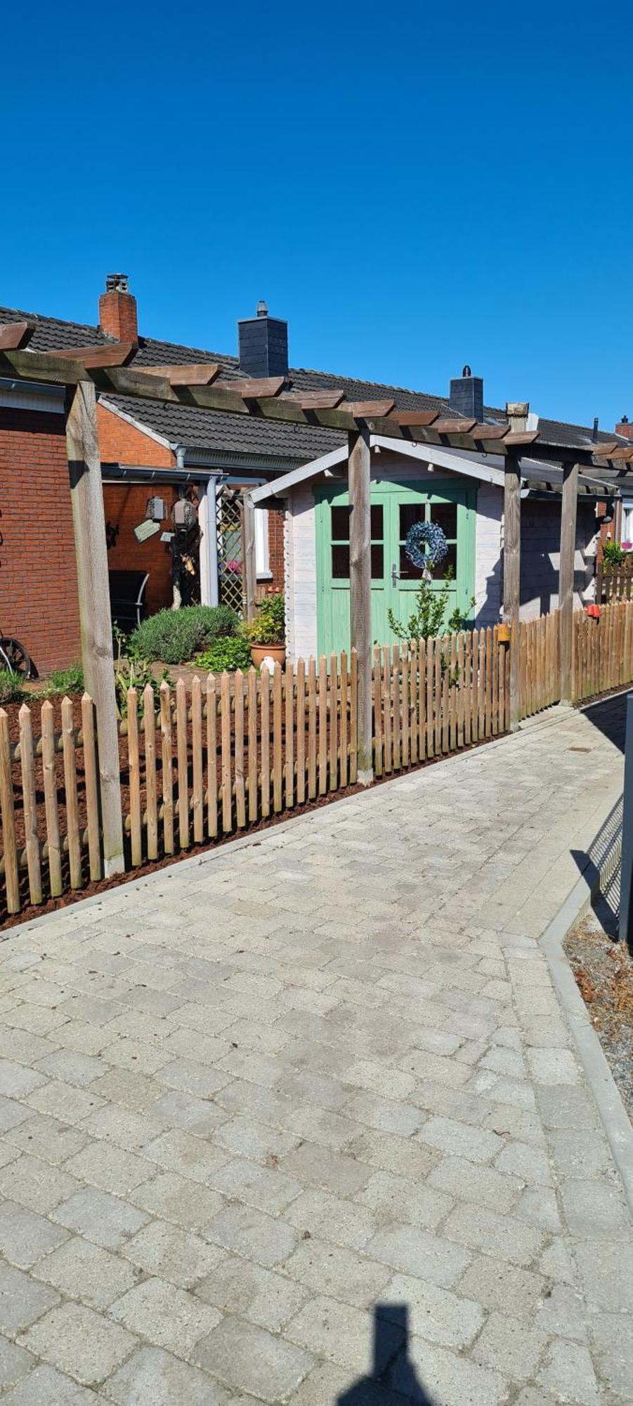 Ferienwohnung Lotta's Ferienhäuschen Emden Exterior foto